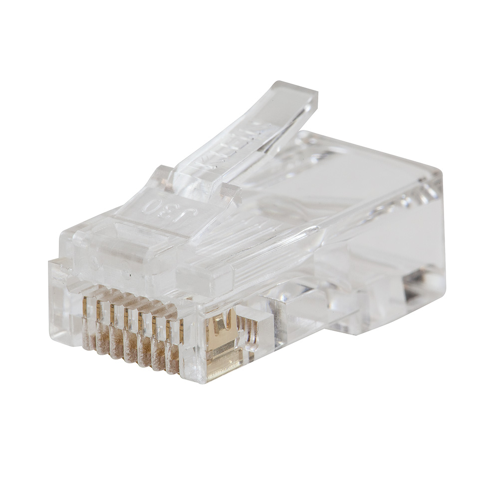 VDV826703 Pass-Thru™ Modular Data Plug - RJ45-CAT6, 50-Pk - Image