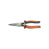 2038EINS Long Nose Side Cutter Pliers, 225 mm Slim Insulated Image