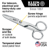 21007 Electrician's Scissors - Nickel Plated Image 1