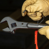 3239 Adjustable Spud Wrench, 40.6 cm, 4.1 cm, Tether Hole Image 7