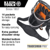 55419SP14 Tool Bag, Tradesman Pro™ Shoulder Pouch, 14 Pockets, 25.4 cm Image 1