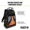 55421BP14 Tradesman Pro™ Tool Bag Backpack, 39 Pockets, Black, 36.8 cm Image 4