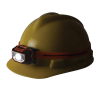 56220 LED Headlamp with Silcone Hard Hat Strap Image 3