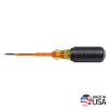 6073INS Insulated Screwdriver - 2.4 mm Cabinet, 76 mm Image
