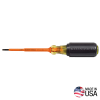 6124INS Insulated 3.2 mm Slotted Screwdriver - 102 mm Image