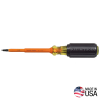 6614INS Insulated Screwdriver - No. 1 Square Tip, 102 mm Shank Image