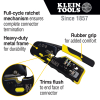 VDV226110 Ratcheting Cable Crimper / Stripper / Cutter for Pass-Thru™ Image 2