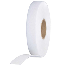 450960 Hook and Loop Tape, 3/4-Inch, 25-Foot, White, Custom Length Cable Ties Image 