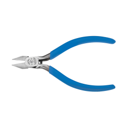D2445C Diagonal Cutting Pliers, Electronics, Pointed Nose, Narrow Jaw, 5-Inch Image 