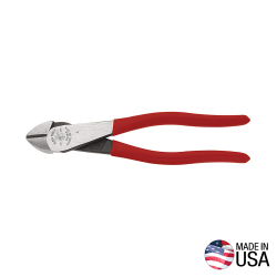 D2488 Diagonal Cutting Pliers, Angled Head, Short Jaw, 8-Inch Image 