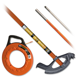 Wire Fish Tape, Fish Rods and Conduit Tools