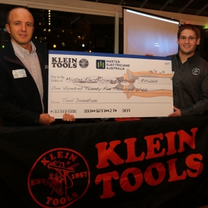 Klein Tools Donates to Master Electricians Australia